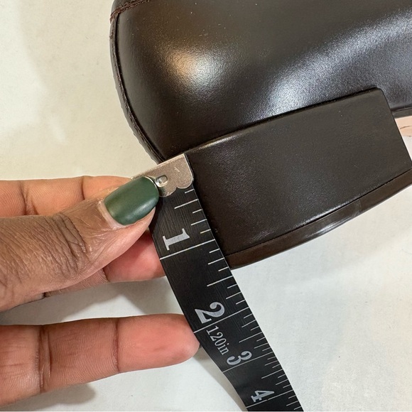 Nomasei NONO Loafers Tri-Color Brun Size 39 Black White Red Square Toe Luxury - Picture 14 of 16